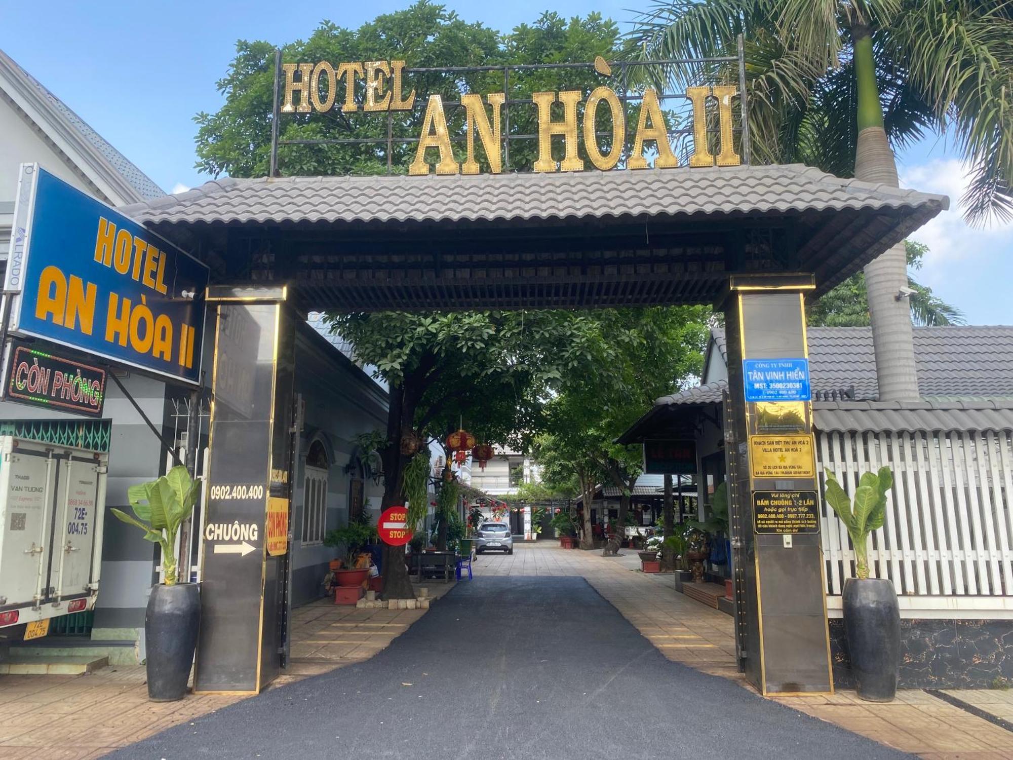Hotel An Hoà II Ba Ria Esterno foto